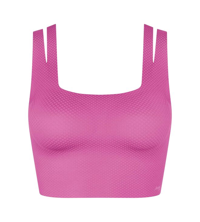 Top Zero Feel Flow em licra, PVPR de €42,99, Sloggi. 