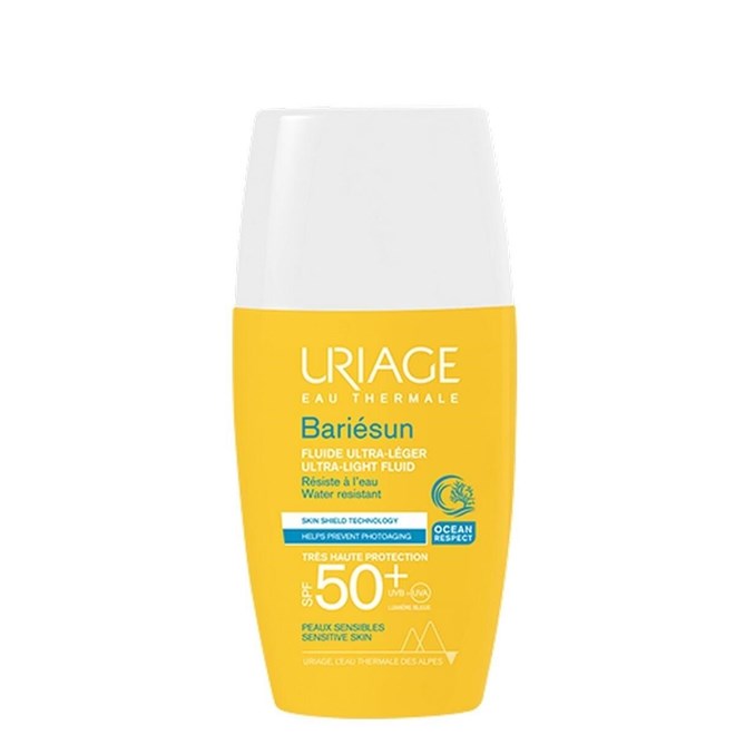 Fluido Ultra Ligeiro SPF50+, €12,60, Uriage.
