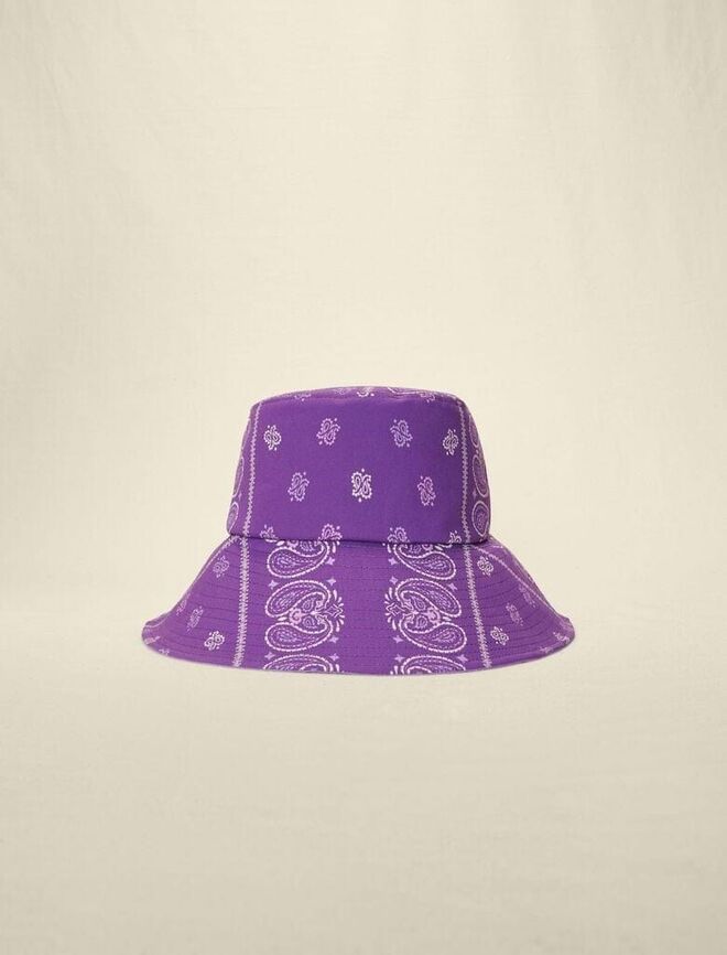 Chapéu em algodão, €95, Maje. 