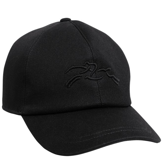 Boné em algodão, €150, Longchamp.