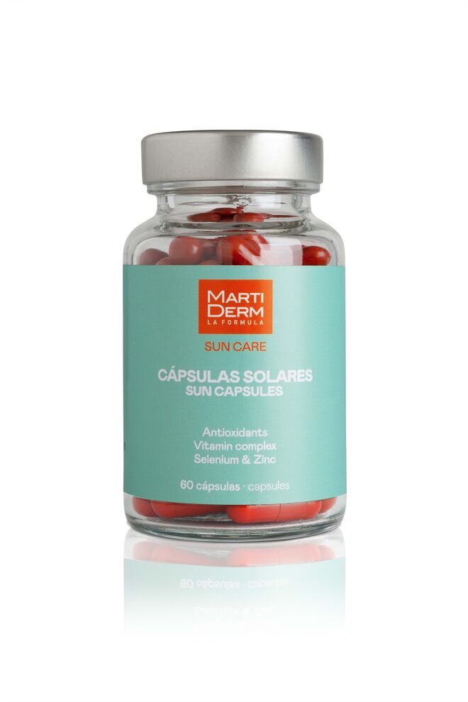 Cápsulas solares, 60 unidades, €37,30, Martiderm.