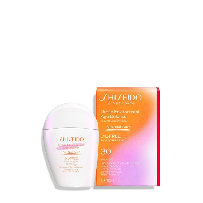 Protetor Urban Environment Age Defense SPF 30, 30ml, €43, Shiseido.