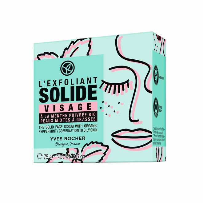 Esfoliante sólido de rosto, €14,95, Yves Rocher.