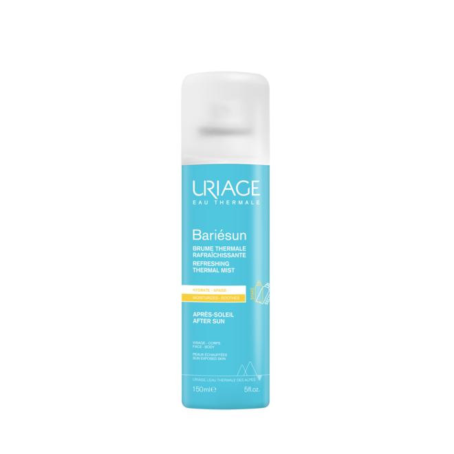 Bruma Refrescante Pós-Solar Bariésun, 150ml, €17,46, Uriage.
