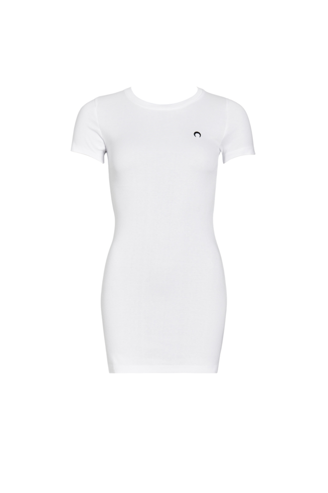 Vestido em malha, €190, Marine Serre. 