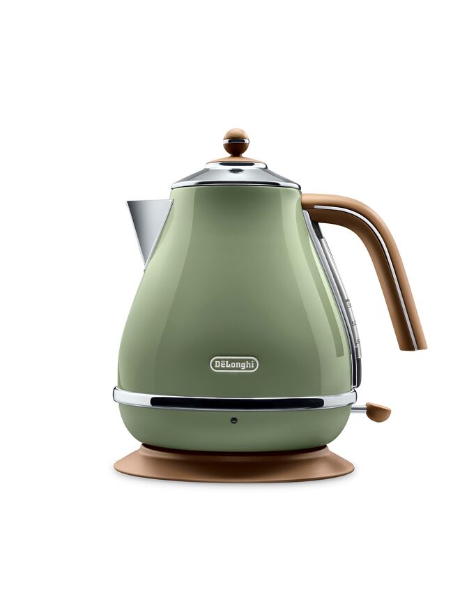 Jarro elétrico Icona Vintage, €85, De Longhi.