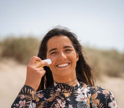 Esta gama de solares é a preferida da surfista Teresa Bonvalot