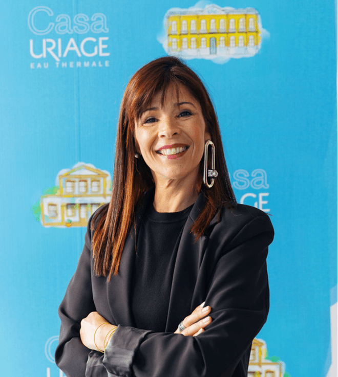 Liliana Campos, medical & partnerships development manager e training manager dos laboratórios dermatológicos da Uriage Portugal.