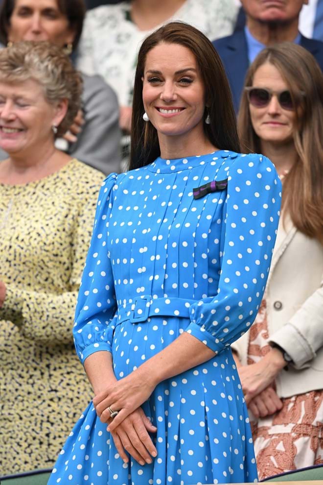 Kate Middleton no All England Lawn Tennis and Croquet Club em Inglaterra, 5 de julho de 2022.