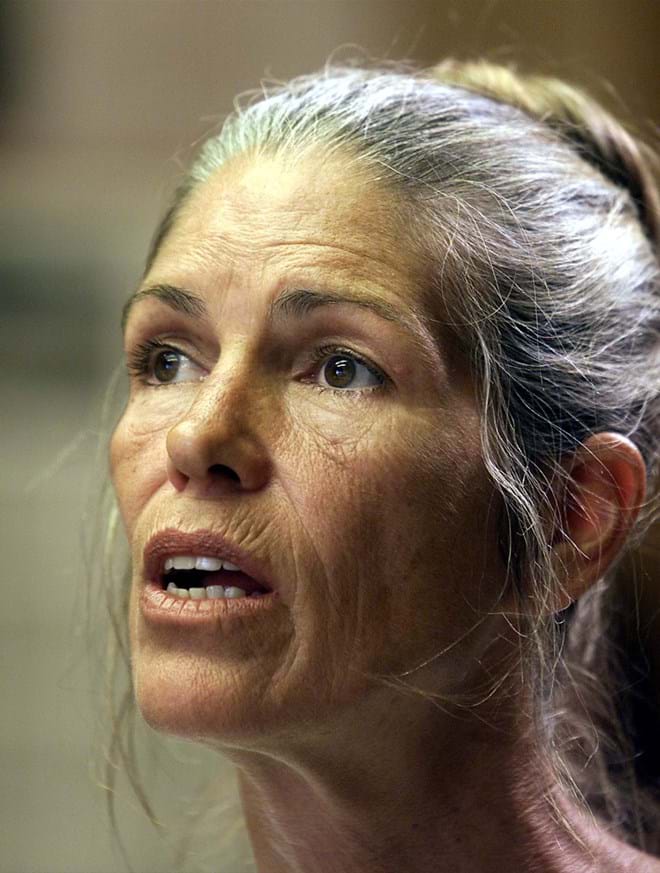 Leslie Van Houten, hoje.
