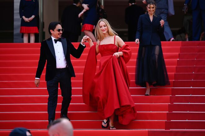 Jennifer Lawrence na edição do Festival de Cannes deste ano.
