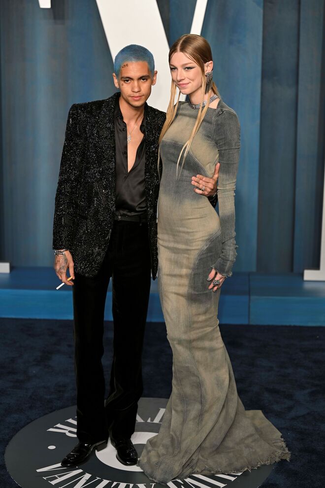 Estiveram juntos um ano. Foi um amor meio cinematográfico, e que saltou do ecrã para a vida real. 