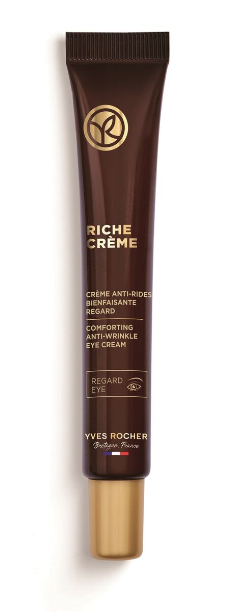 Creme Riche Crème contorno de olhos antirrugas, €22,95, Yves Rocher.