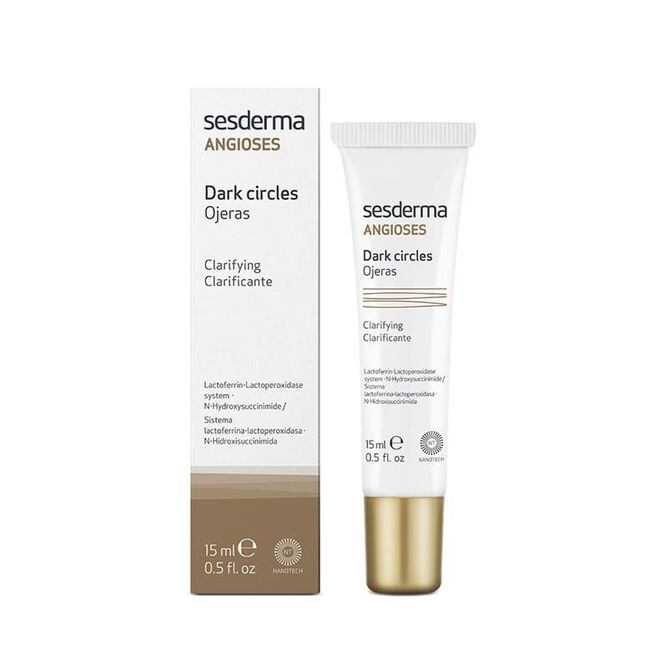 Creme contorno de olhos clarificante Angioses, Sesderma (preço sob consulta).