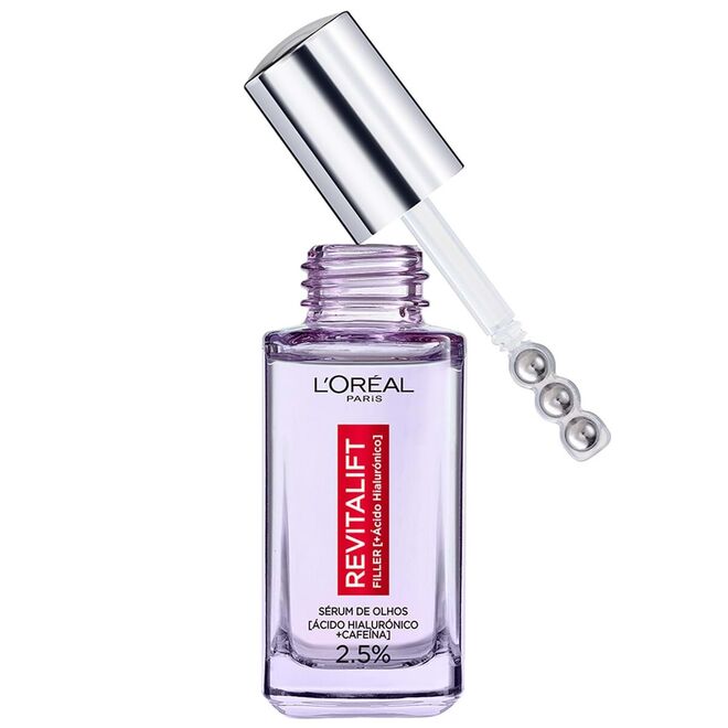 Sérum de olhos Revitalift Filler, €25,99, L'Oreal Paris.