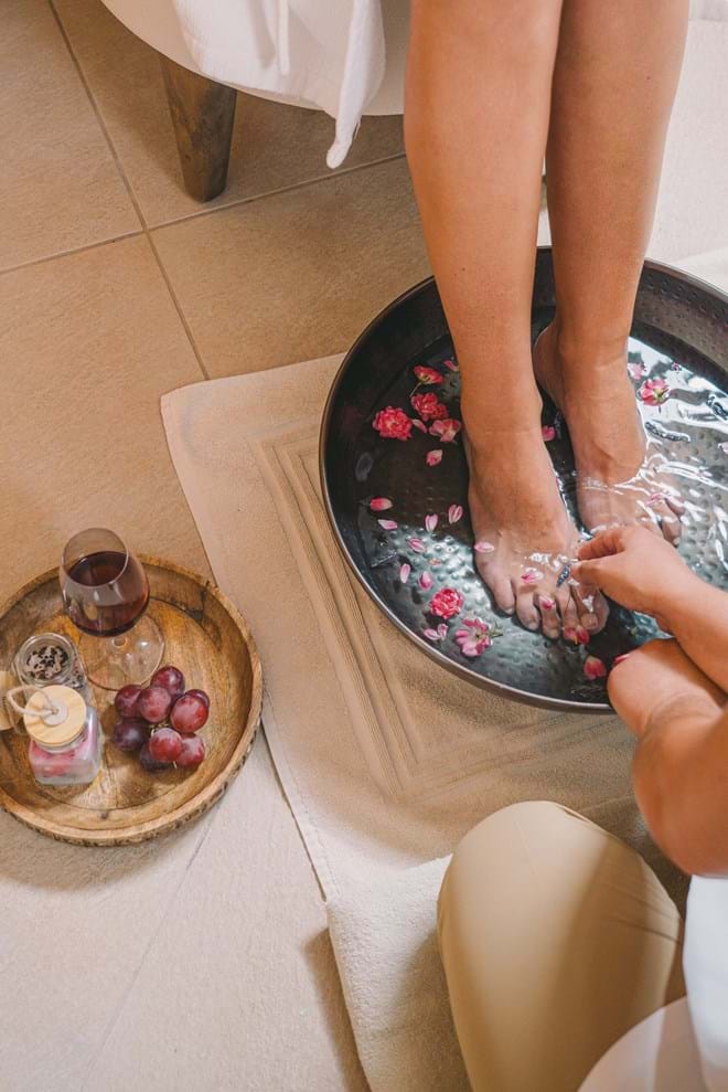 O Spa do Hotel.