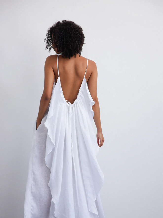 Vestido Eros, €195, Pura Slow Living.