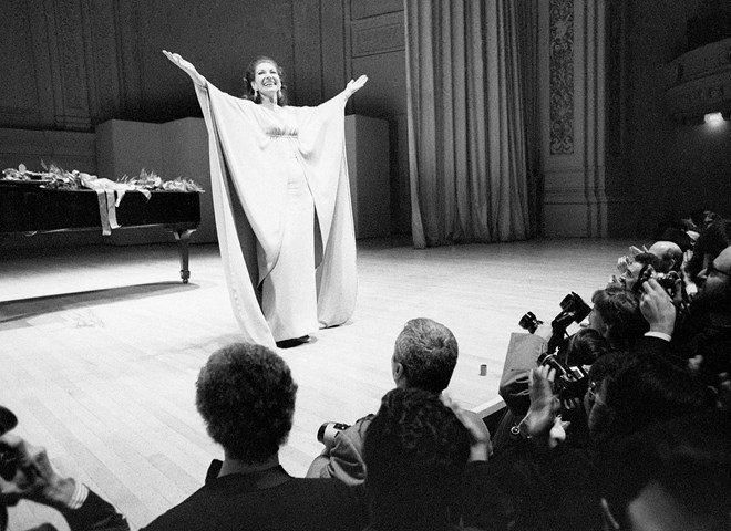 Maria Callas, protagonizou a ópera
