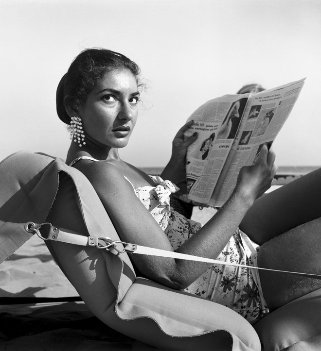 No auge da fama, Maria Callas, tornou-se um ícone para o mundo da moda.