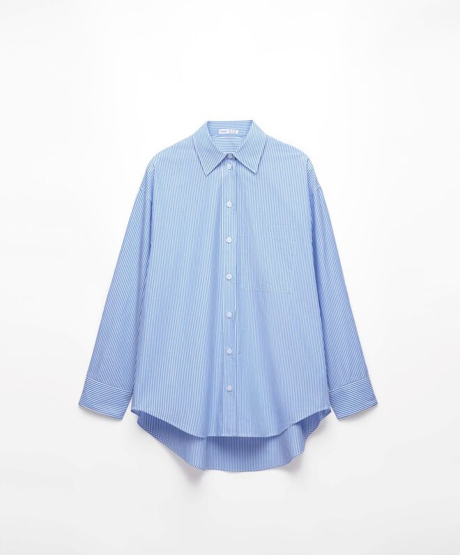 Camisa em algodão, €49,99, Oysho.