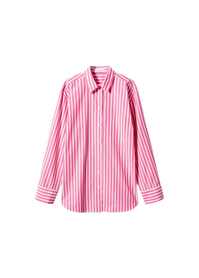 Camisa em popeline, €990, Balenciaga em Mytheresa.com 