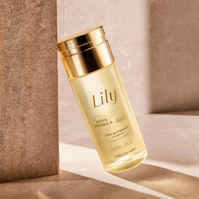 Óleo perfumado corporal Lily, 150ml, €13,99, O Boticário