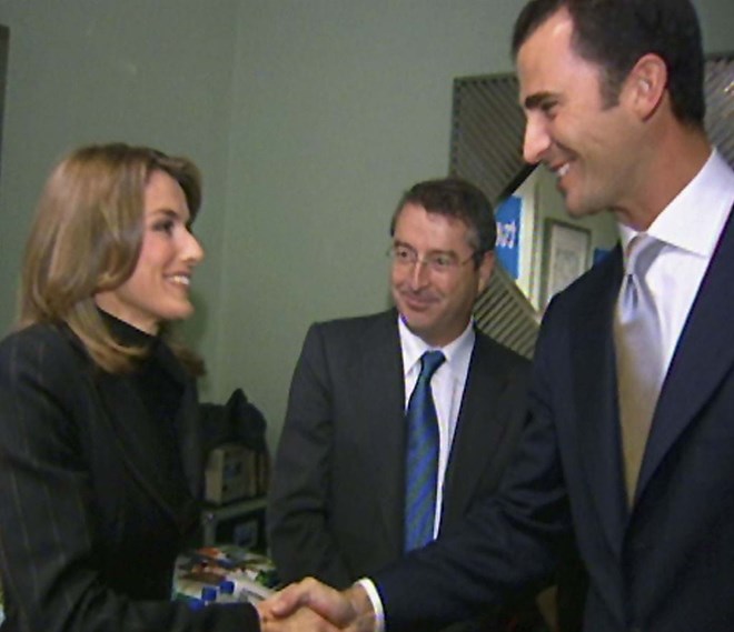 Reis Felipe and Letizia