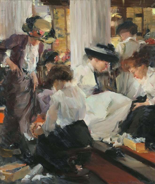 The Shoe Shop, ca.,1911 de Elizabeth Sparhawk-Jones
