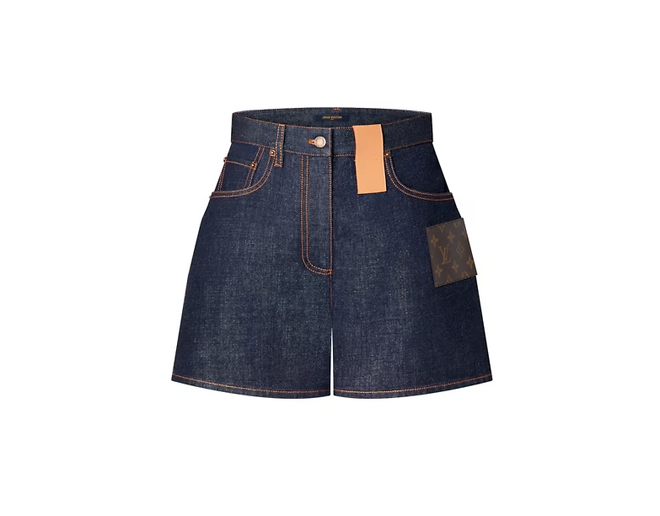 Calções, €950, Louis Vuitton