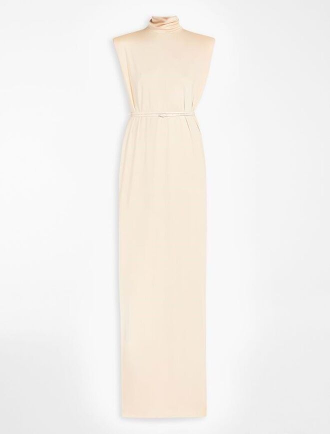 Vestido em malha de seda, €519, Sportmax.