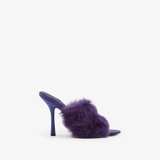 Mules, €720, Burberry