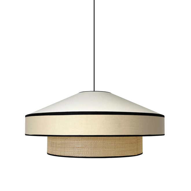 Candeeiro suspenso Kita, €279, Blanc D'Ivoire na Sal Concept Store