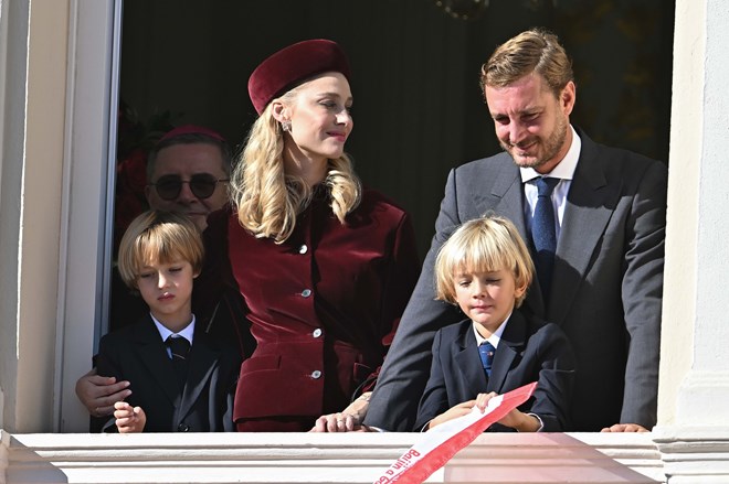 Beatrice Borromeo, Stefano Casiraghi, Francesco Casiraghi e Pierre Casiraghi