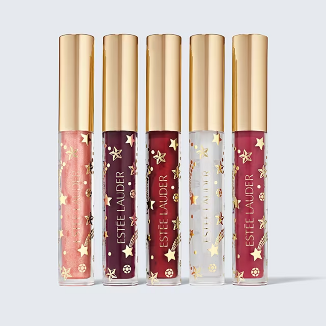Conjunto de 5 Lip Gloss da coleção Stellar, (preço por consultar), Estée Lauder