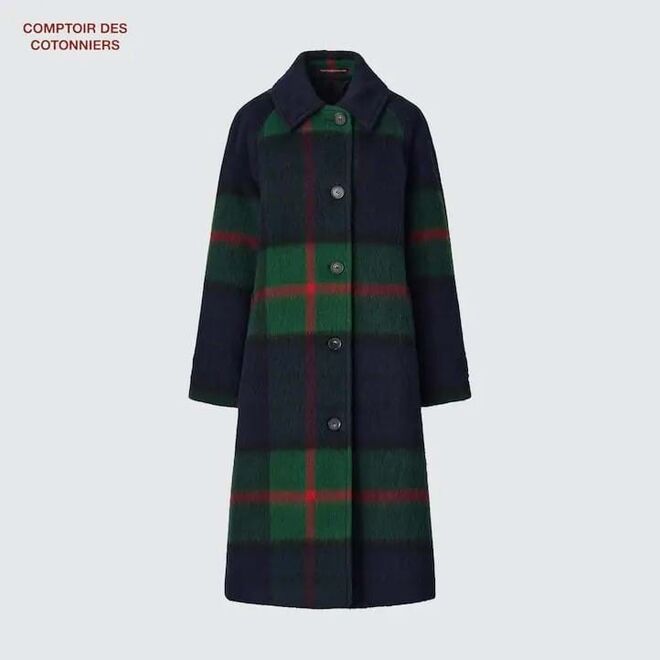 Sobretudo de lã, €365, Uniqlo
