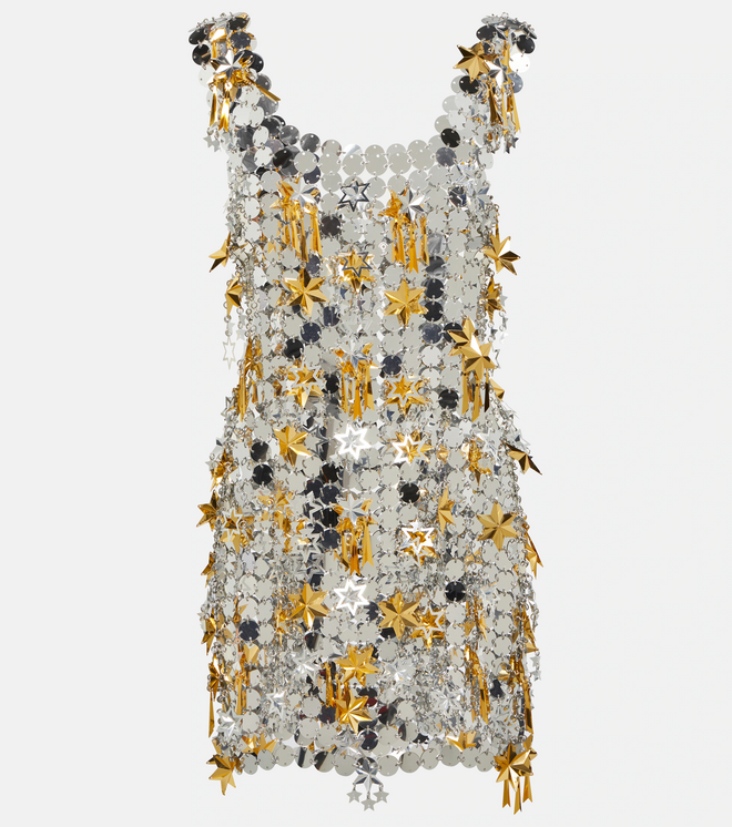 Vestido, €3000, Rabanne, em mytheresa.com