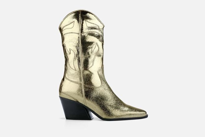 Botas High Glitter, €150, Carina Caldeira X Esc