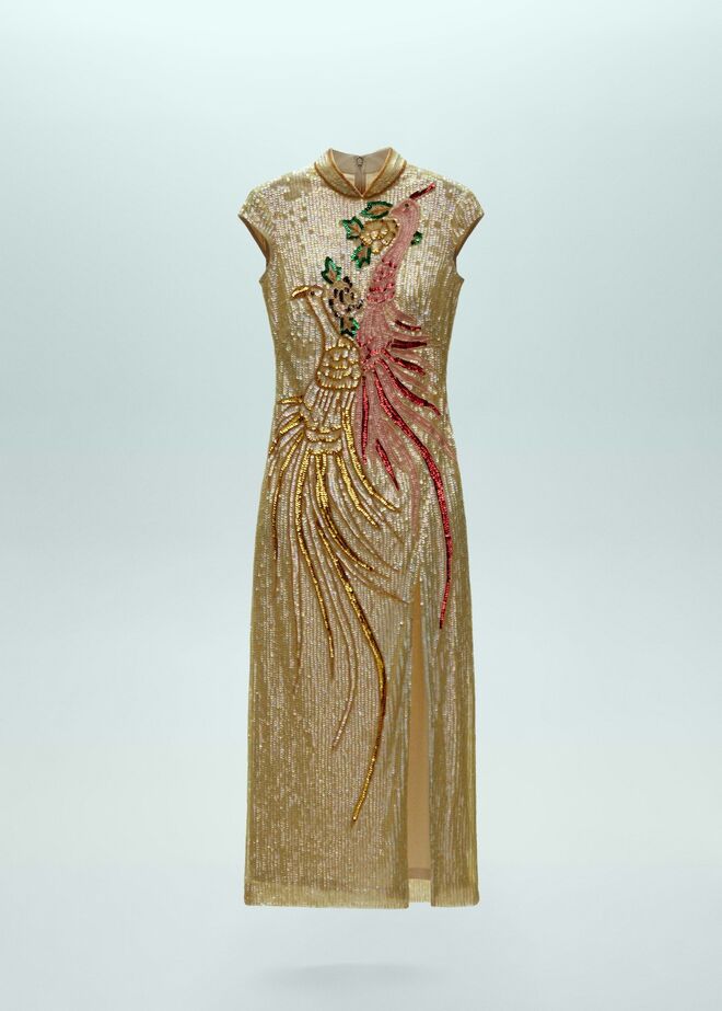 Vestido da coleção Capsule, €320, Mango (exclusivo online)