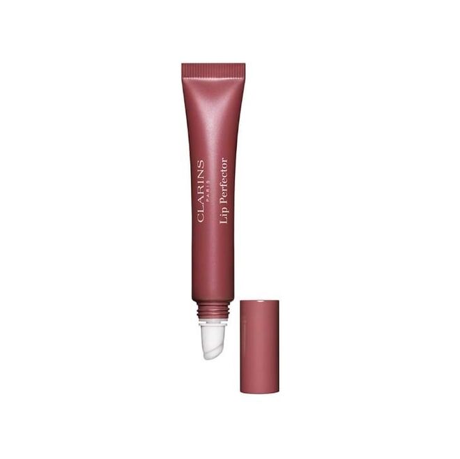 Gloss Lip Perfector, no tom Mulberry glow, €21,60, Clarins, em Perfumesecompanhia.pt