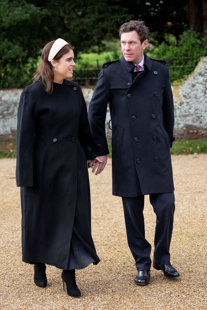 Princesa Eugenie e o marido, Jack Brooksbank.