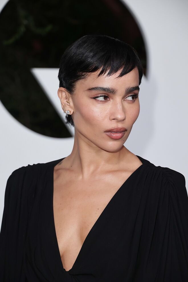 Zoë Kravitz na festa da GQ Men Of The Year de 2022.