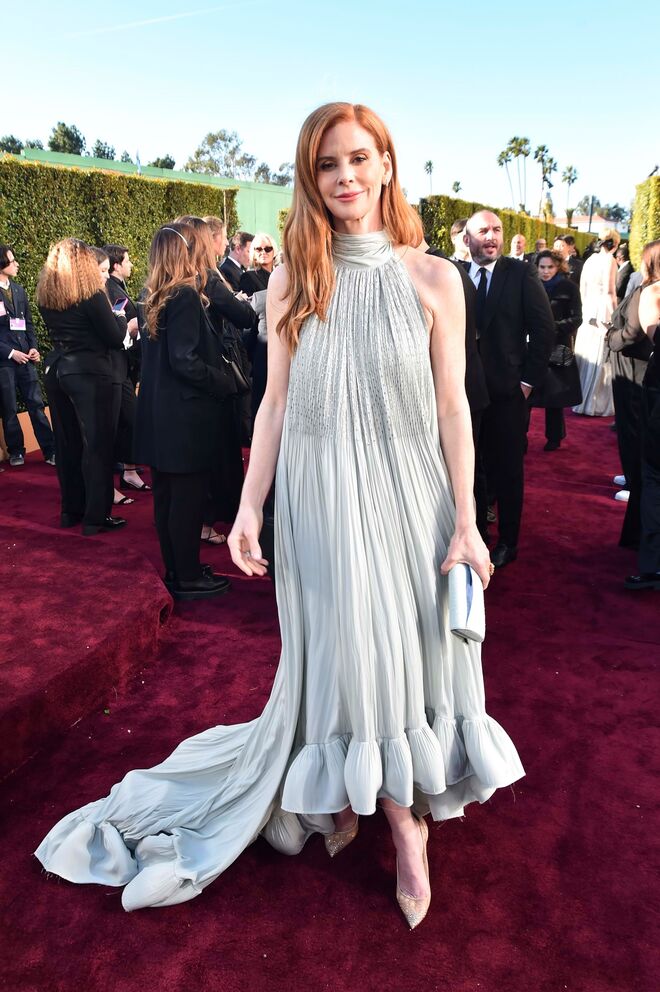 Sarah Rafferty em Lanvin.