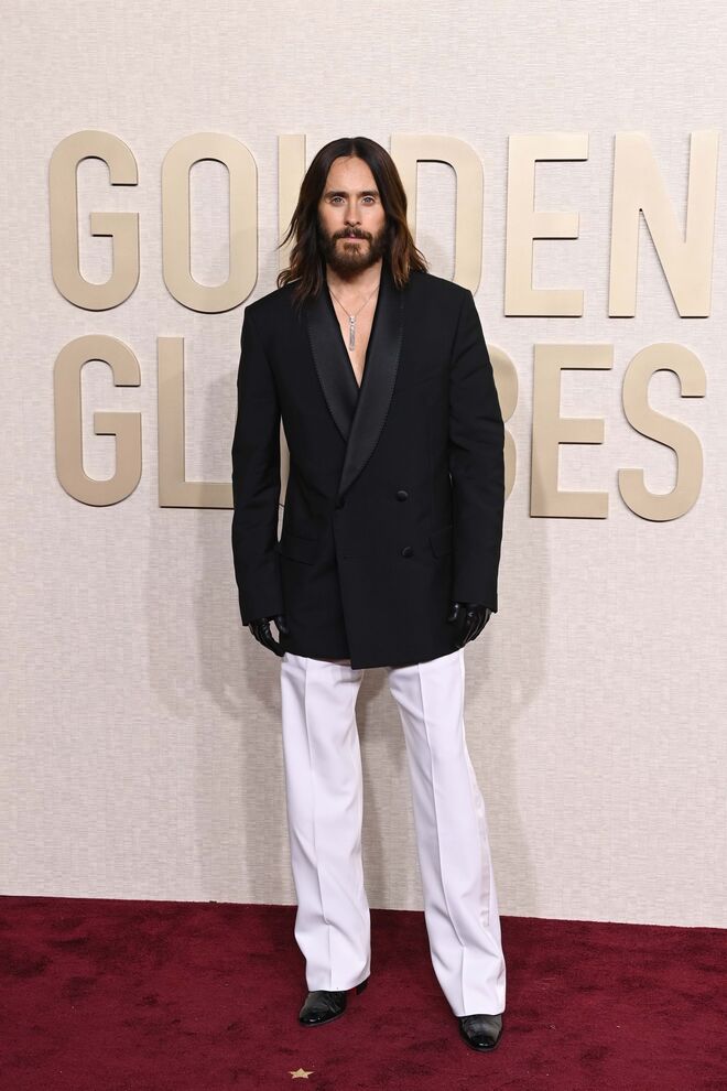 Jared Leto em Givenchy.