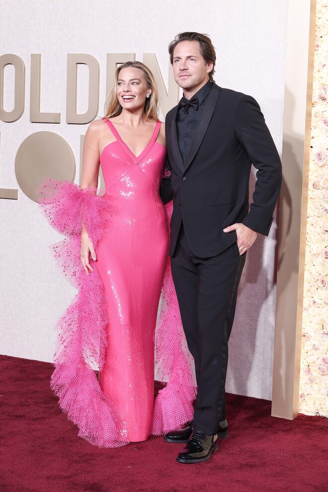 Margot Robbie e Tom Ackerley