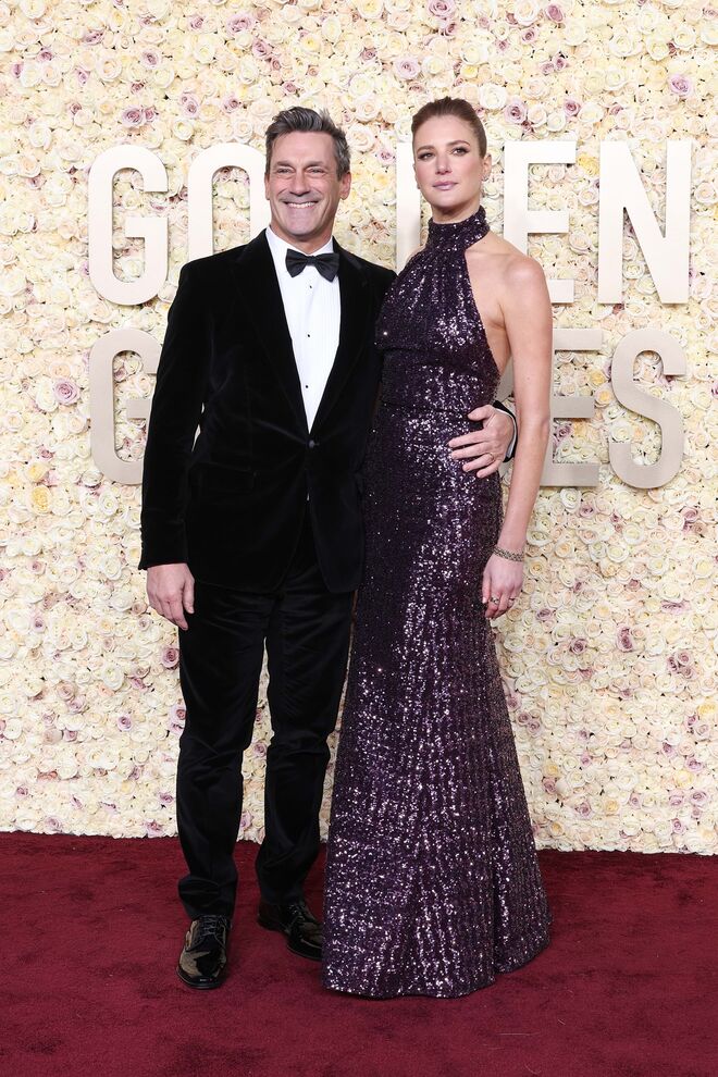 Jon Hamm e Anna Osceola