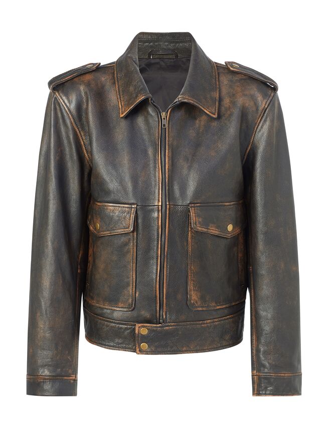 Blusão, antes €299,99, agora €199,99, Jen Ceballos X Mango.