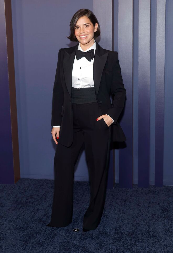 America Ferrera em Moschino.