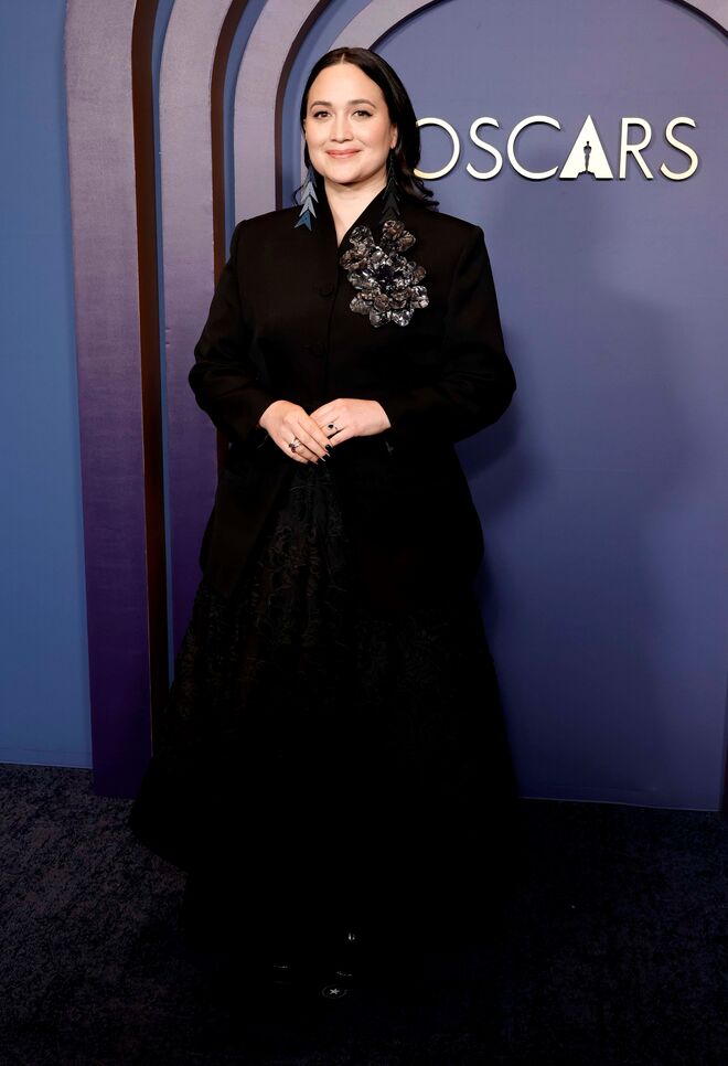 Lily Gladstone em Huishan Zhang.