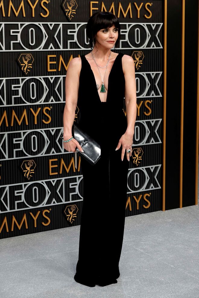 Christina Ricci em Saint Laurent.