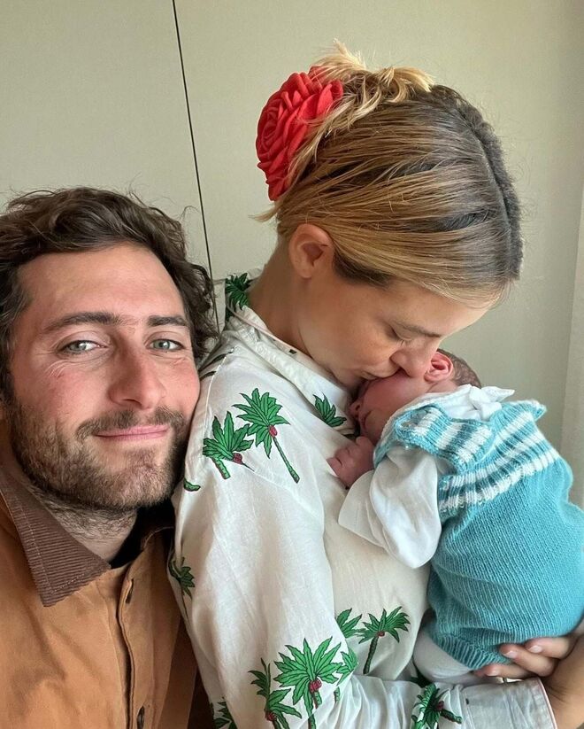 Chama-se Baltazar e nasceu no dia 9 de janeiro de 2024. 